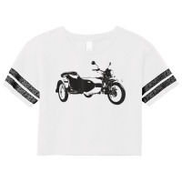 Sidecar Motorcycle  Vintage 3 Wheel Motorbike Tee T Shirt Scorecard Crop Tee | Artistshot