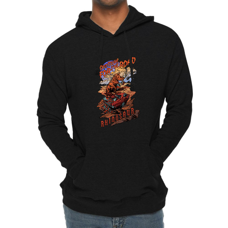 Rhinosaur - One More For The Road Lightweight Hoodie | Artistshot