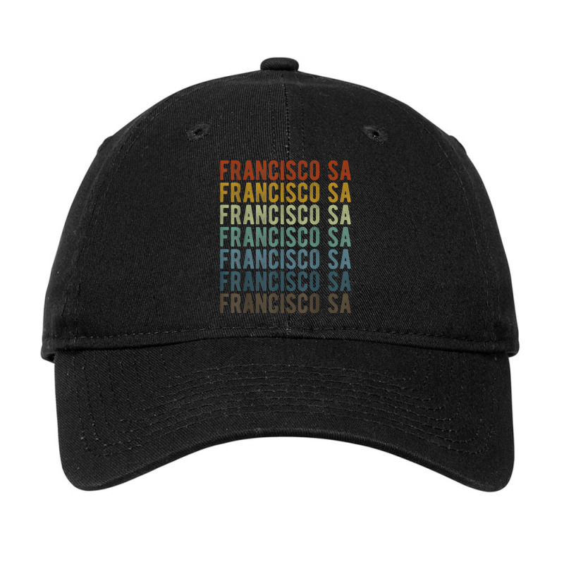 Francisco Sa City Brazil Retro Adjustable Cap | Artistshot