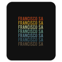 Francisco Sa City Brazil Retro Mousepad | Artistshot