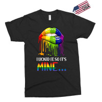 I Licked It So It Mine T Shirt , Gay Pride Lgbt T Shirt T Shirt Exclusive T-shirt | Artistshot