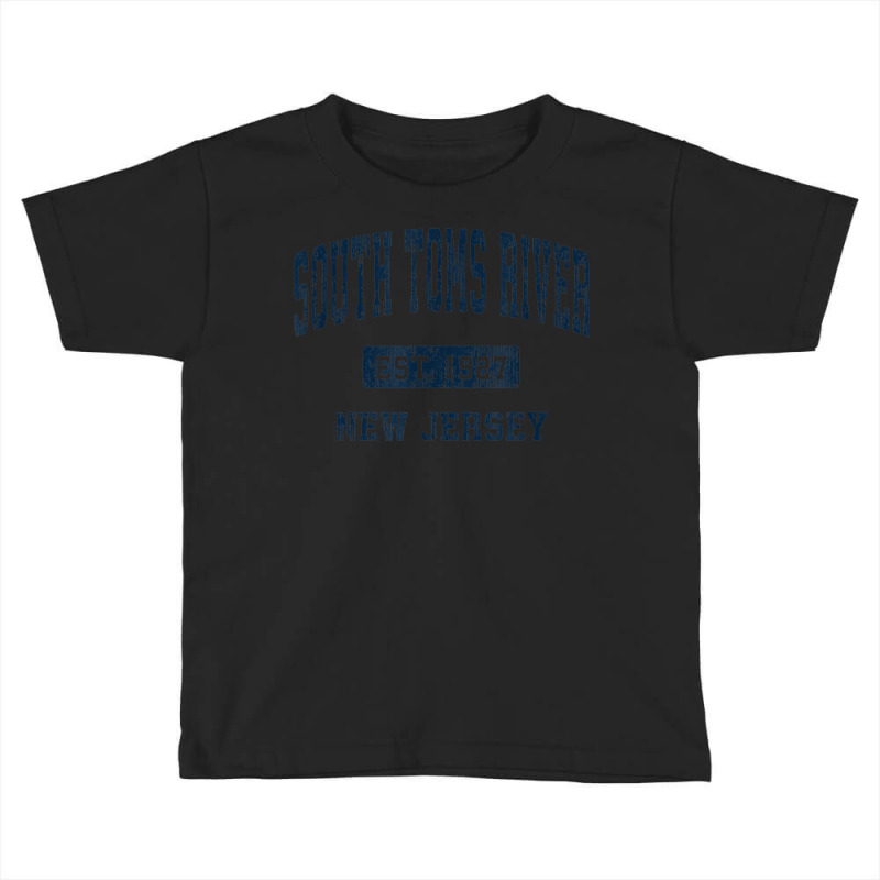 South Toms River New Jersey Nj Vintage Athletic Sports Desig Toddler T-shirt by Creed | Artistshot