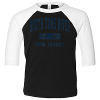 South Toms River New Jersey Nj Vintage Athletic Sports Desig Toddler 3/4 Sleeve Tee | Artistshot