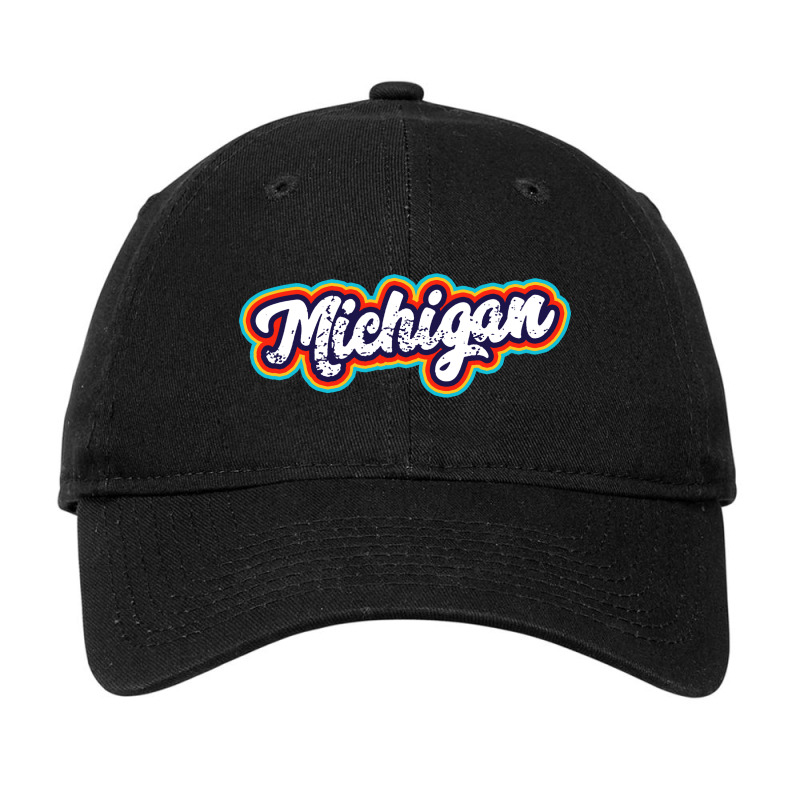 Michigan State Vintage Retro 60 Adjustable Cap | Artistshot