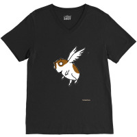 Flying Guinea Pig V-neck Tee | Artistshot