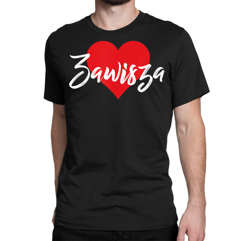 Ich Liebe Zawisza Vorname Tshirt Liebe Herz Classic T-shirt | Artistshot