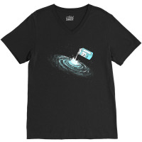 Milky Way Cute Funny Space Astronomy Pun Graphic V-neck Tee | Artistshot