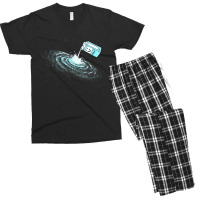 Milky Way Cute Funny Space Astronomy Pun Graphic Men's T-shirt Pajama Set | Artistshot