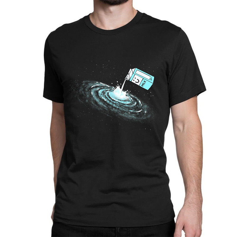 Milky Way Cute Funny Space Astronomy Pun Graphic Classic T-shirt by SantinoBrennan | Artistshot