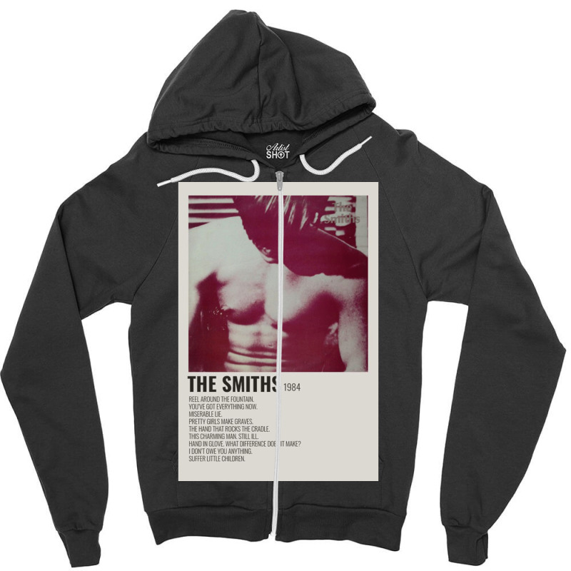 The Smiths Minimalist Classic Zipper Hoodie by CesarEmmanuelNavarrete | Artistshot