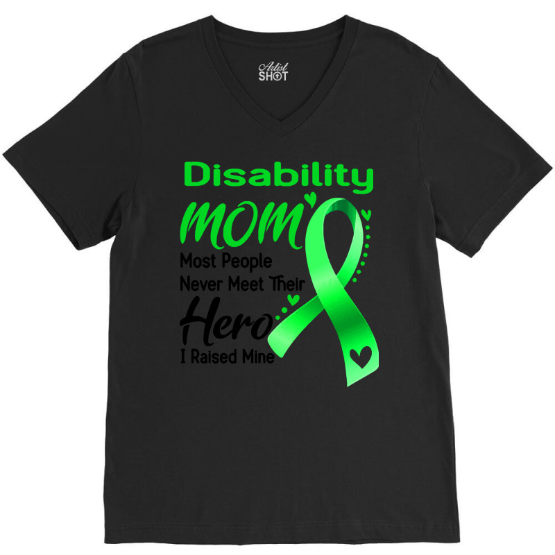 Disability Awareness T  Shirt2081 V-Neck Tee by cm-arts | Artistshot