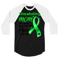 Disability Awareness T  Shirt2081 3/4 Sleeve Shirt | Artistshot