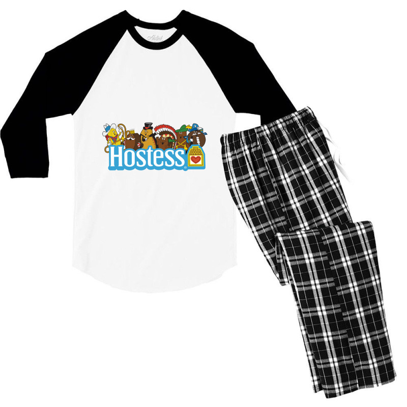 Hostess    Snack Cake Men's 3/4 Sleeve Pajama Set | Artistshot