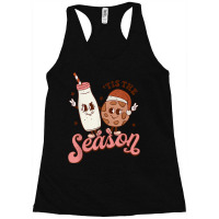 Tis' The Season Christmas Cookie And Milk Merry Christmas Racerback Tank | Artistshot