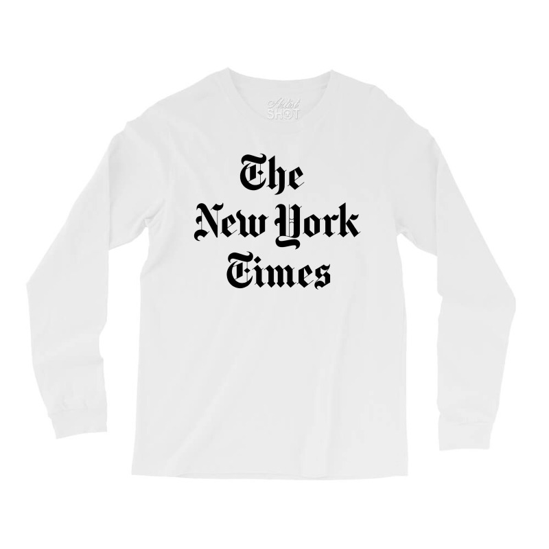 New York Times Long Sleeve Shirts | Artistshot