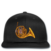 French Horn Instrument Music Printed Hat | Artistshot