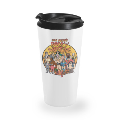 Hogan's Rock N Wrestling Travel Mug Designed By Limolasmabelas