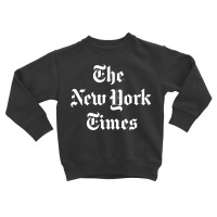 New York Times Toddler Sweatshirt | Artistshot