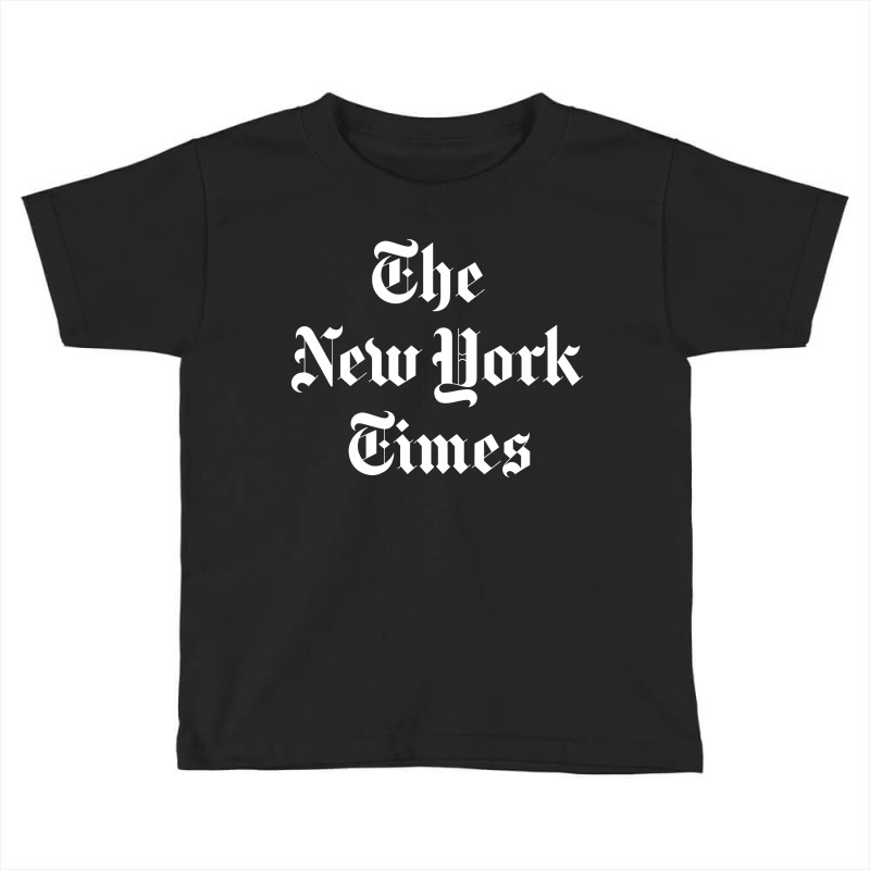 New York Times Toddler T-shirt by Melia art | Artistshot