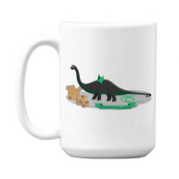 Dinosaurs Love To Cosplay 15 Oz Coffee Mug | Artistshot