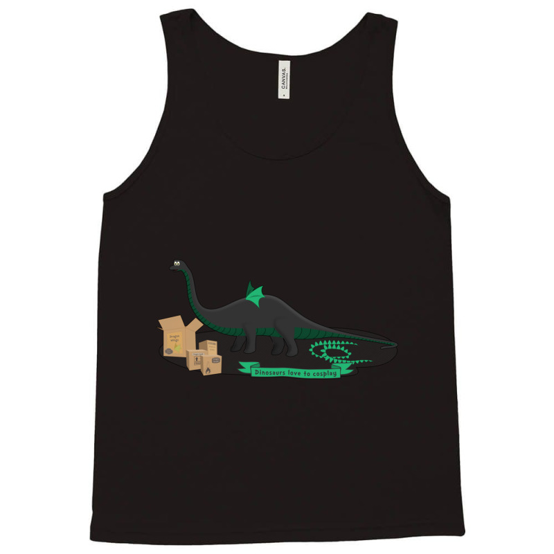 Dinosaurs Love To Cosplay Tank Top | Artistshot