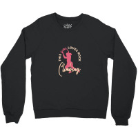 Rock Climber Boulder This Girl Loves Rock Climbing Crewneck Sweatshirt | Artistshot