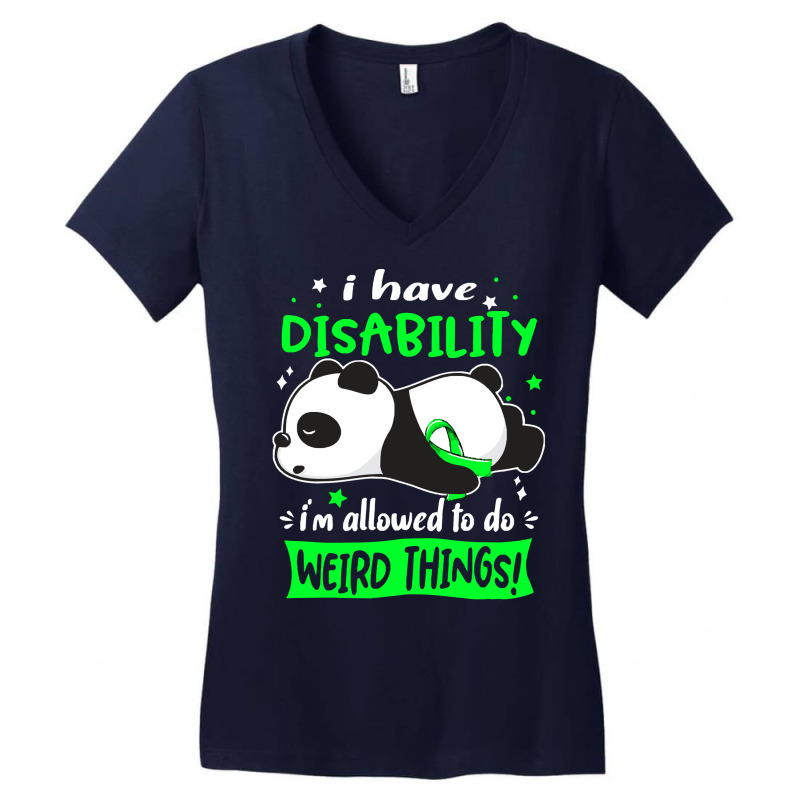 Disability Awareness T  Shirt2089 Women's V-Neck T-Shirt by cm-arts | Artistshot