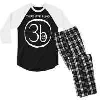 Third Eye Blind, Summer Gods Tour, Third Eye, Blind, Third Eye Blinds, Men's 3/4 Sleeve Pajama Set | Artistshot