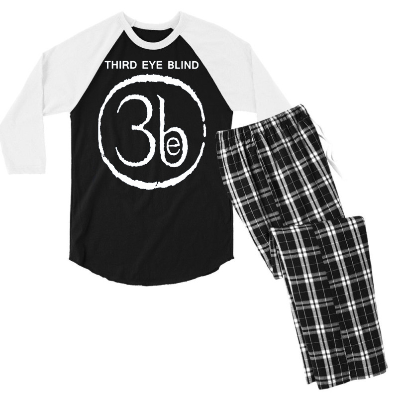 Third Eye Blind, Summer Gods Tour, Third Eye, Blind, Third Eye Blinds, Men's 3/4 Sleeve Pajama Set by cm-arts | Artistshot