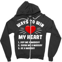 Ways To Win My Heart Margay Funny Animal Meme Humor Zipper Hoodie | Artistshot