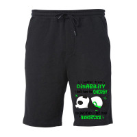 Disability Awareness T  Shirt2092 Fleece Short | Artistshot