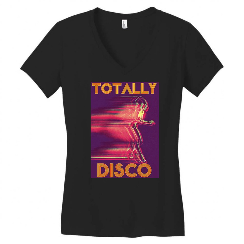 Totally Disco, Totally, Disco, Totally Discos, Totally Disco Vintage,  Women's V-Neck T-Shirt by cm-arts | Artistshot