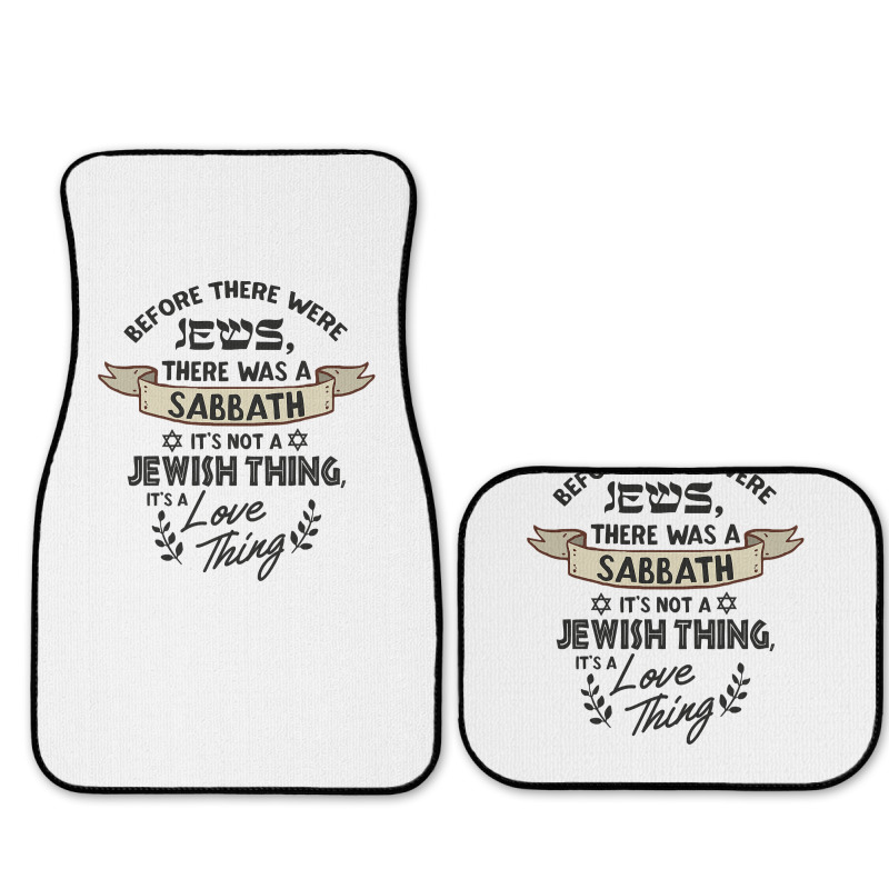 Jewish Quote For Proud Jews  Sukkah Tabernacles Feast Full Set Car Mats | Artistshot