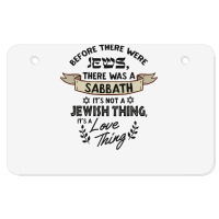 Jewish Quote For Proud Jews  Sukkah Tabernacles Feast Atv License Plate | Artistshot