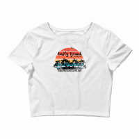 Amity Island Welcomes You Enjoy The Sand Surf And Fun Crop Top | Artistshot