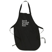 Sex Drugs And Rock And Roll Full-length Apron | Artistshot