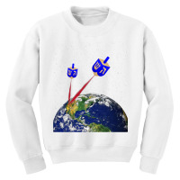 Jewish Space Laser Youth Sweatshirt | Artistshot