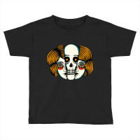 Lady And Skull, Lady, Skull, Lady And Skulls, Lady And Skull Vintage,  Toddler T-shirt | Artistshot