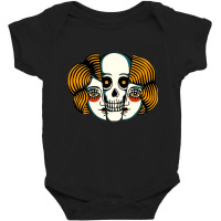 Lady And Skull, Lady, Skull, Lady And Skulls, Lady And Skull Vintage,  Baby Bodysuit | Artistshot