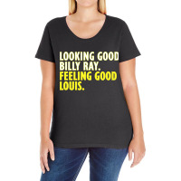 Looking Good Billy Ray Feeling Good Louis T Ladies Curvy T-shirt | Artistshot