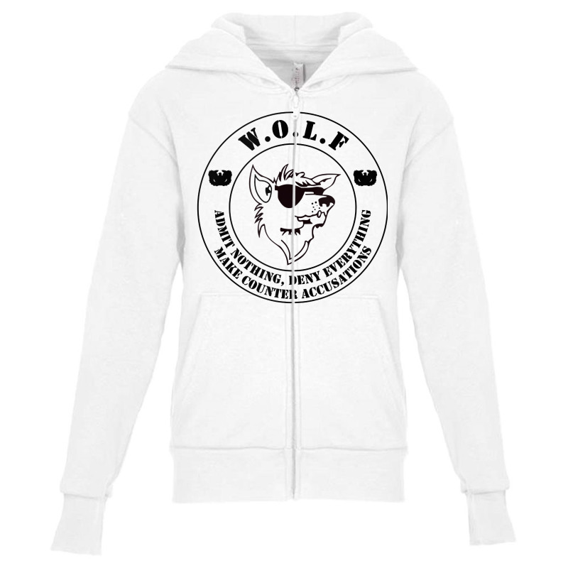 Warrant Officer Liberation Front (w.o.l.f.) Cw2 Cw3 Cw4 Cw5 Tank Top Youth Zipper Hoodie by povyvexumi3 | Artistshot