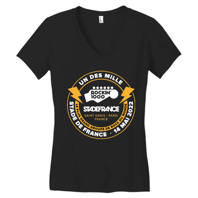 Rockin1000 Sdf 2022 Un Des Mille Men Classic Women's V-Neck T-Shirt by cm-arts | Artistshot