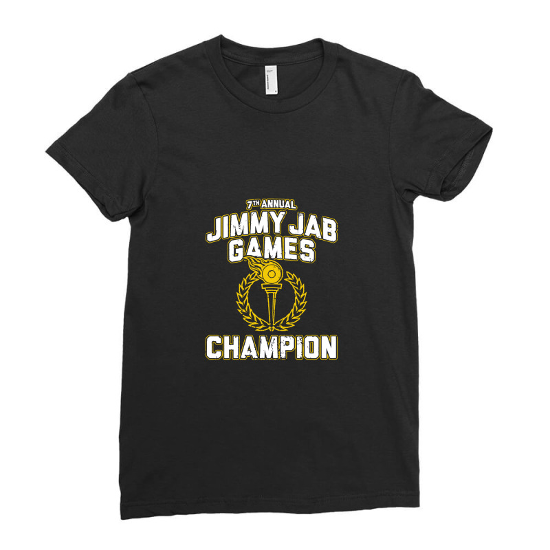 Jimmy Jab Games Champion Brooklyn Nine Nine Ladies Fitted T-Shirt by wolulasdelapanbelas | Artistshot