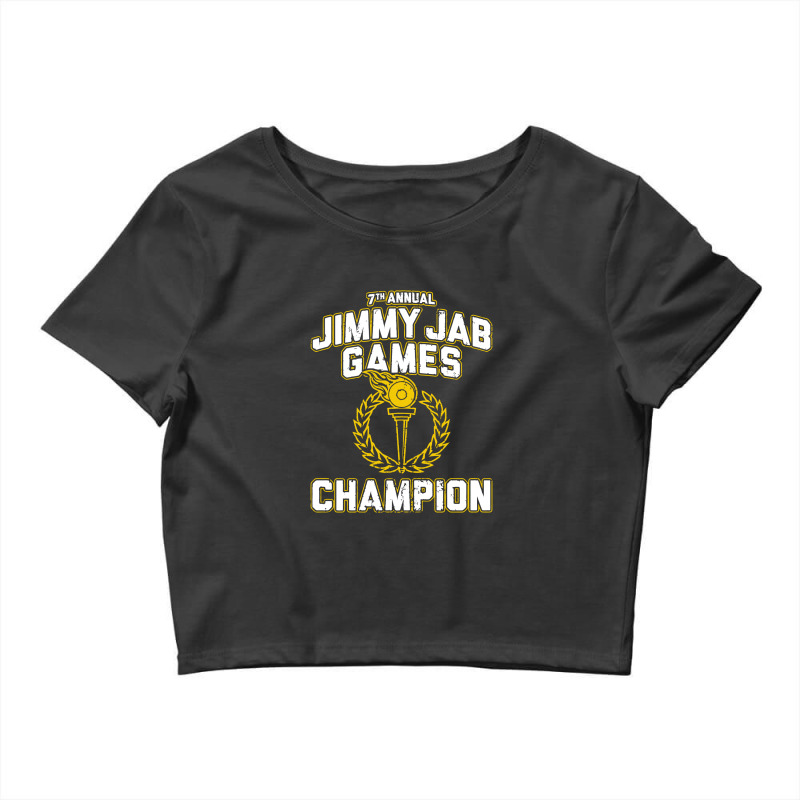 Jimmy Jab Games Champion Brooklyn Nine Nine Crop Top by wolulasdelapanbelas | Artistshot