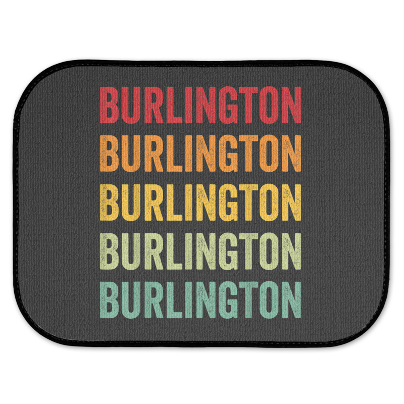 Burlington County Rear Car Mat | Artistshot