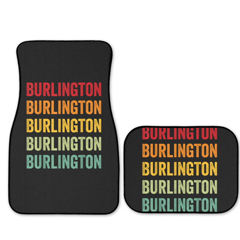 Burlington County Full Set Car Mats | Artistshot