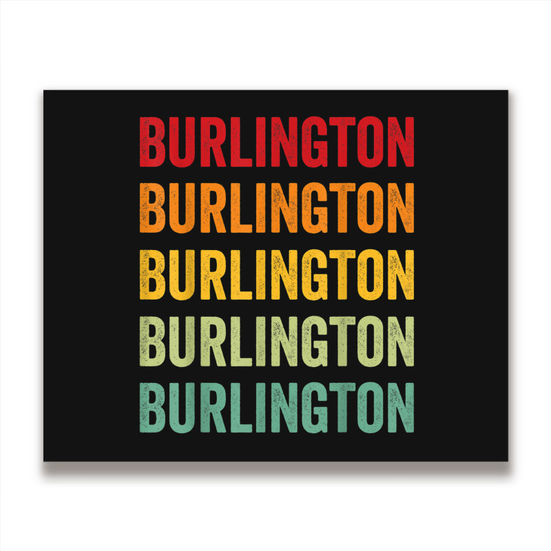 Burlington County Metal Print Horizontal | Artistshot