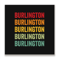 Burlington County Metal Print Square | Artistshot