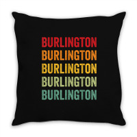 Burlington County Throw Pillow | Artistshot