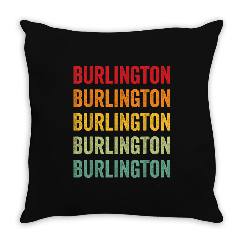 Burlington County Throw Pillow | Artistshot